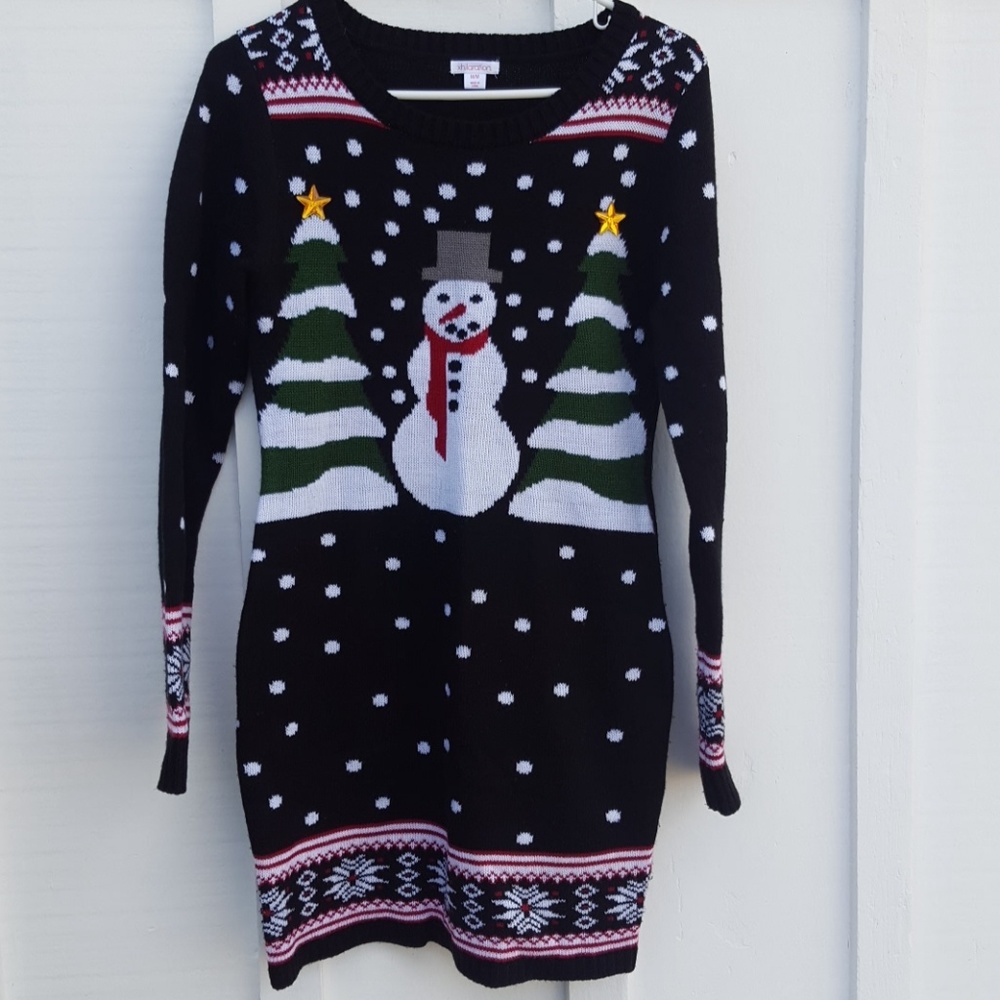 Xhilaration Christmas sweater dress